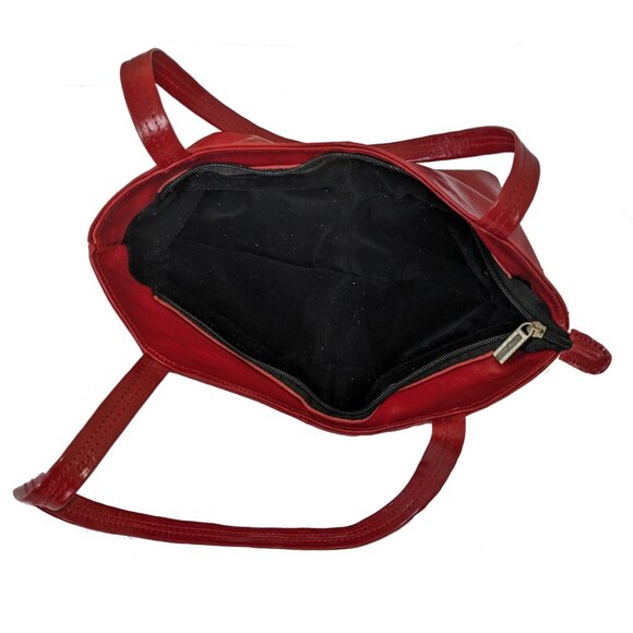 Bullet bra inspired leather purse (original, handmade by me) - Picture 4 of 7